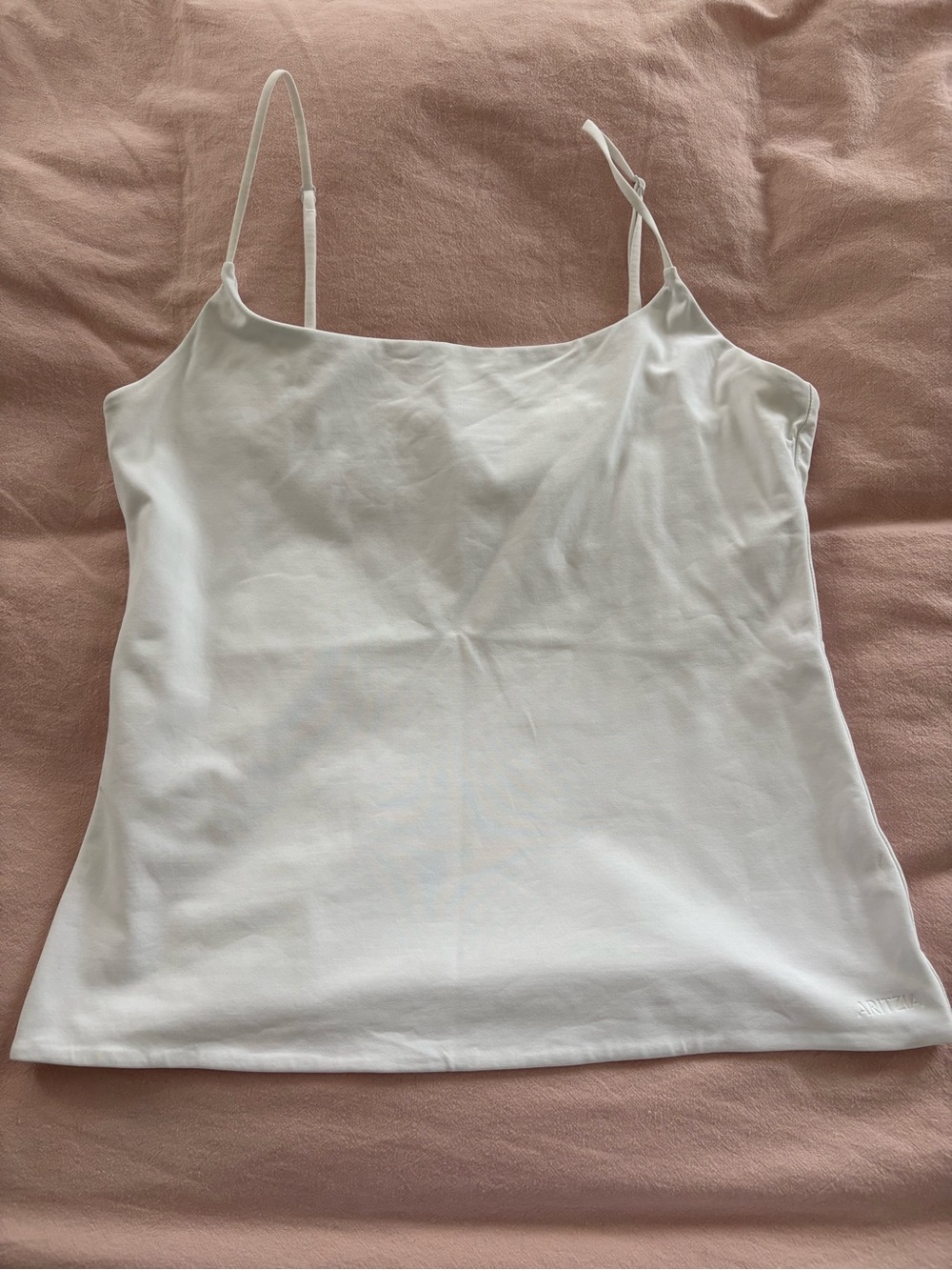 Aritzia Contour White Tank